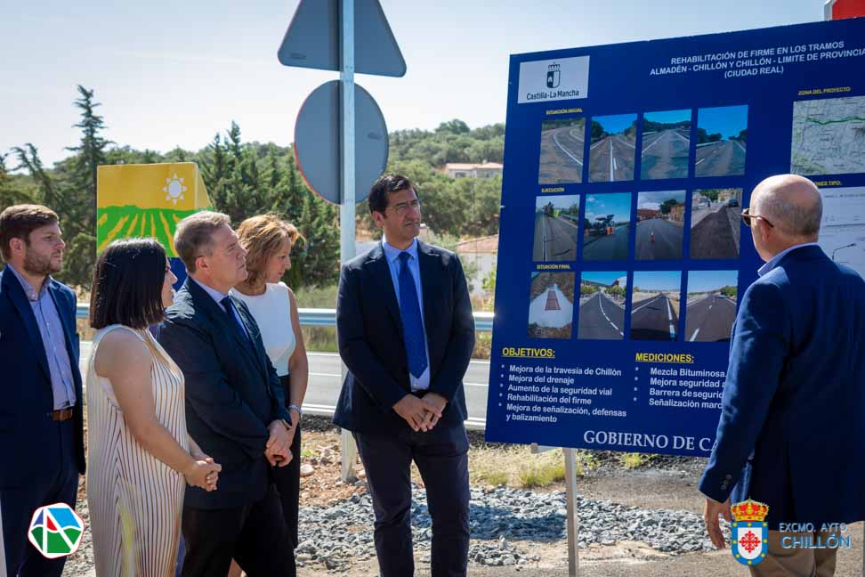 Emiliano García-Page visita Chillón y Almadén Julio 2024-2