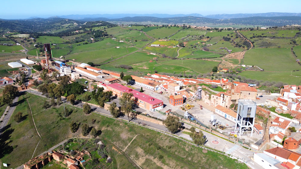 Vista general del Parque Minero de Almadén